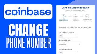 How to Change Phone Number in Coinbase [upl. by Vonny592]