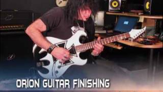 Joe Stump Shreds  Orion Guitar Finishing Custom Paint  Artwork [upl. by Nine719]