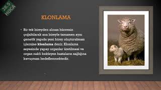 BİYOTEKNOLOJİ KONU ANLATIMI [upl. by Edwina]