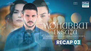 Mohabbat Ek Saza Episode 03  Recap  Asla Vazgeçmem  Turk 1  UA2O [upl. by Etsirk485]