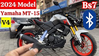 New 2024 Model Yamaha MT15 Review  New Features TCS  Price MT 15 New Model 2024 [upl. by Nealey]