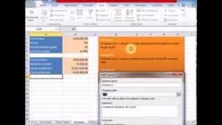 Excel lekcija  Scenario Manager [upl. by Harding]