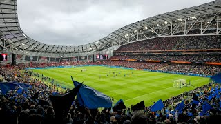 Europa League Final Dublin Atalanta vs Bayer Leverkusan opening ceremony May 2024fan POV [upl. by Llorrad]