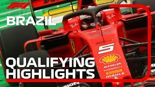 2019 Brazilian Grand Prix Qualifying Highlights [upl. by Odel3]