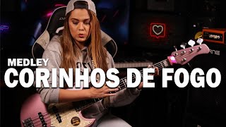 MEDLEY  CORINHOS DE FOGO  BASS COVER  Giane Rangel BandaSomeLouvor [upl. by Madge]