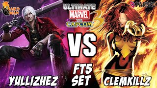 UMVC3 FT5 Set  Yullizhez VS ClemKillz [upl. by Healey]