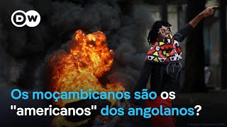 Protestos Os moçambicanos são os quotamericanosquot dos angolanos [upl. by Sula141]