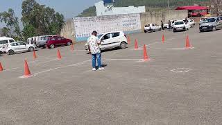 RTO driving test for LMV License jammu and kashmir [upl. by Nallak369]