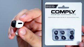 HandsOn With Complys Foam Tips for AirPods Pro [upl. by Fairfax]