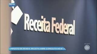 Receita libera consulta ao primeiro lote da restituição do IR nesta sexta 8 [upl. by Hsreh]