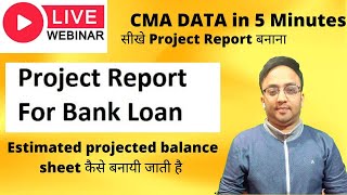 Project Report for Bank Loan How to Prepare Project Report bankloan [upl. by Ymaj]