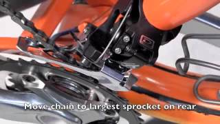 How to Build a Bike  Part 10 of 12 Front Derailleur Adjustment [upl. by Ringler47]