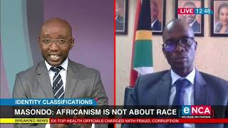 Africanism is not defined by race Masondo [upl. by Hcahsem]