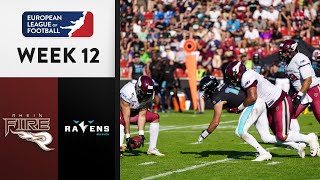 Rhein Fire  Munich Ravens  Highlights  Week 12  Season 2023 [upl. by Orips]