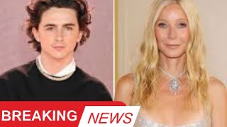 Gwyneth Paltrow Gets Candid About Filming with Timothée Chalamet [upl. by Renrag71]