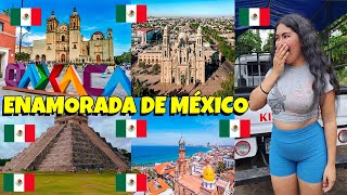 ENAMORADA DE MÉXICO  Salvadoreña queda Impresionada por los Lugares del País Azteca WOW [upl. by Leonardo]