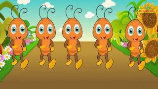 The Ants Go Marching  English Nursery Rhyme Collection I Popular Children Songs [upl. by Egon942]