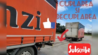 DECUPLAREA ❌CUPLAREA REMORCII CU PROTAP🚛 [upl. by Ajile]