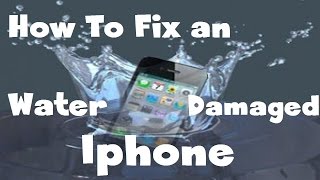 How to fix water damaged iPhone 6s6s77Plus  Advanced Films [upl. by Akihsar]