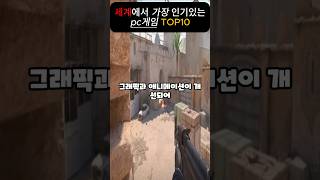 세계에서 가장 인기있는 pc게임 TOP10랭킹게임순위 [upl. by Irvine]