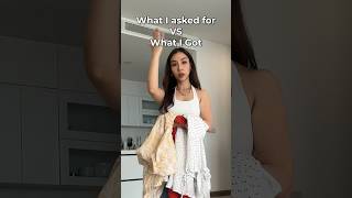 Custommade clothes 👗 What I asked for VS what I got [upl. by Lenny]