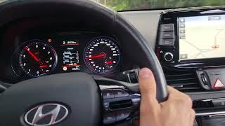 HYUNDAI I30 N FASTBACK 20 TGDI 2020 ACCELERATION 0100KMH [upl. by Rind]