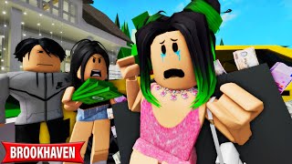 MY FAMILY HATED ME FOR BEING RICH A ROBLOX MOVIE [upl. by Tomi393]