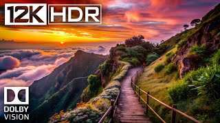 Breathtaking Earth in 12K HDR 120fps Dolby Vision  The Most Stunning Planet Footage Beautiful BGM [upl. by Eihtak]