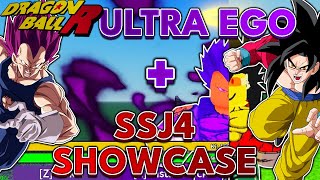 ULTRA EGO  SUPER SAIYAN 4 SHOWCASE IN DBR ft DBRMajinChame [upl. by Nivi]