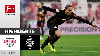 Xavi amp Openda Claim WellDeserved Leipzig Win  Leipzig  Mgladbach  Highlights  MD 22 Buli 2324 [upl. by Elle]