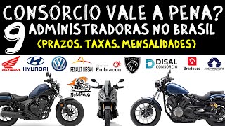 Consórcio para motos vale a pena 9 administradoras de consórcio no Brasil [upl. by Grimaldi279]