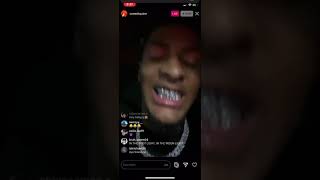 Comethazine IG Live from New York Him on being Arrested” [upl. by Rheinlander284]