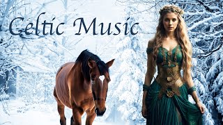 Celtic Music for Stress Relief and FocusCeltic Dreams with Calming Snow [upl. by Akselaw]