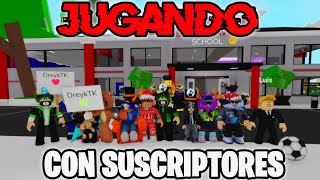 JUGANDO ROBLOX CON SUBS  ÚNETE Y JUEGA [upl. by Ahsykal]