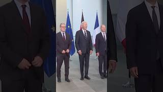 Biden Meets Macron Starmer and Scholz in Berlin for Ukraine Talks [upl. by Janice431]