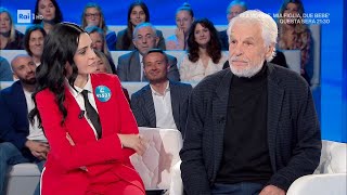 Michele Placido e Federica Luna Vincenti coppia nella vita reale e sul set  Domenica In 10112024 [upl. by Yreneh455]