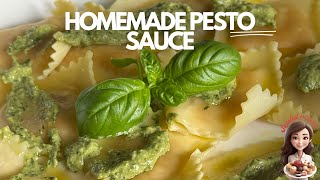 Homemade Pesto Sauce [upl. by Atikan]