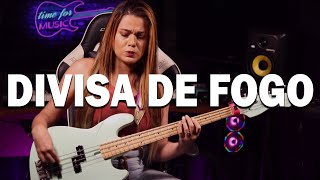 DIVISA DE FOGO  FOGO NO PÉ  BASS COVER  Giane Rangel ministeriofogonope [upl. by Adnomal764]