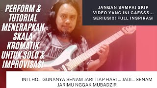 TUTORIAL CEPAT JAGO MAIN GITAR MELODI SKALA KROMATIK GITAR  LICK GITAR KEREN  HARI SETYO BUDI [upl. by Johnson]