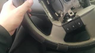 How to remove a steering wheel without a puller [upl. by Aeel]