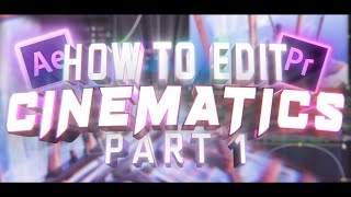 How To Edit The BEST Fortnite Cinematics On After Effects amp Premiere Pro Part 1 [upl. by Trilby]