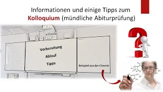 Kolloquium  Mündliche Abiturprüfung  Informationen und Tipps [upl. by Bernita]