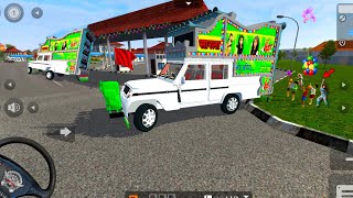 बच्चों ने बुलाया पार्टी में डीजे को DJ Party DJ Pickup Game Bus Simulator Indonesia [upl. by Hanala488]