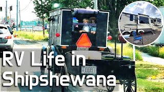 RV LIFE  We camped at the SHIPSHEWANA FLEA MARKET  S1E5 [upl. by Ruthy]