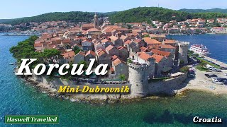 Korcula Island  Croatia’s MiniDubrovnik Old Town amp Prehistoric Cave in 4K [upl. by Nahta381]