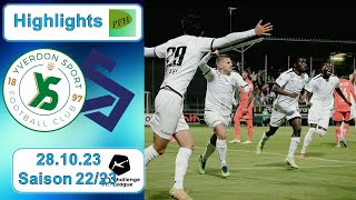 Highlights Yverdon  Sport vs FC Lausanne  Sport 28102022 [upl. by Cyler]