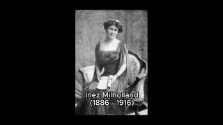 Inez Milholland 1886  1916 [upl. by Notsle]