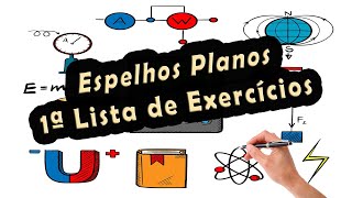 Física  Espelho Plano  1ª Lista de Exercícios [upl. by Nelav735]