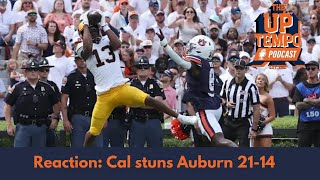 Reaction Cal stuns Auburn 2114 [upl. by Mosira]