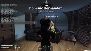 The story of Dominic Hernandez aka 141 left Game called liberty Heights on Roblox￼ [upl. by Argus]